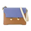 Marni Adjustable Shoulder Strap Medium Bag In Brown