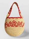 Marni Medium Raffia Tote Bag With Top Handle