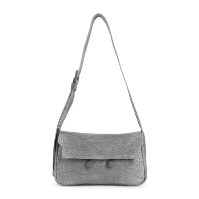 Marni Medium Shoulder Bag In Grey