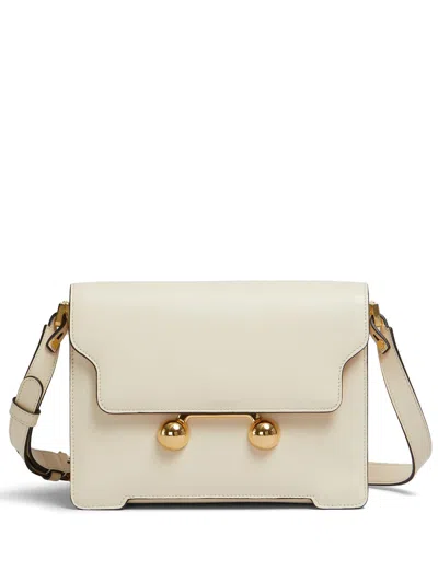 Marni Medium Shoulder Bag In Neutral