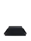 Marni Medium Shoulder Bag With Structured Shape And Adjustable Strap In Black