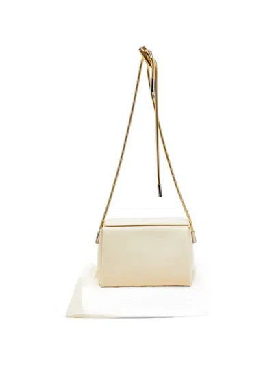 Pre-owned Marni Medium Toggle Shoulder Bag In Neutrals