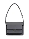Marni Medium Trunk Shoulder Bag In Black