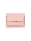 Marni Trunk Medium Shoulder Bag In Pink
