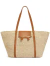 Marni Medium Trunkaroo Beach Tote Bag In Neutrals