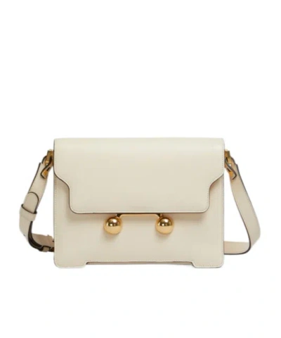 MARNI MARNI TRUNKAROO FOLDOVER TOP MEDIUM SHOULDER BAG