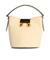 Marni Medium Trunkaroo Leather Shoulder Bag In Brown
