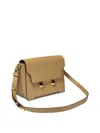 Marni Medium Trunkaroo Shoulder Bag In Beige
