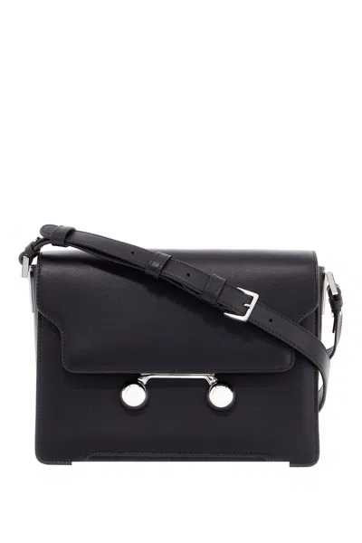 Marni Medium Trunkaroo Shoulder Bag In Black