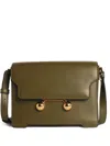 Marni Medium Trunkaroo Shoulder Bag In Green