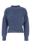 Marni Melange Blue Wool Sweater