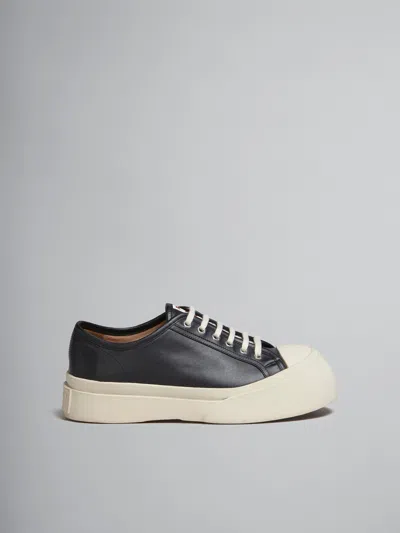 MARNI MEN'S BLACK NAPPA LEATHER PABLO SNEAKER