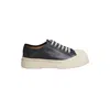 Marni Men's Black Nappa Leather Pablo Sneaker In Black
