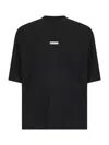 Marni Brand Label T-shirt In Black