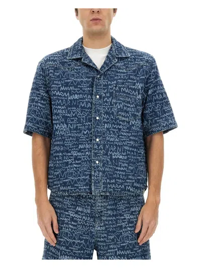 MARNI MEN'S BOWLING SHIRT