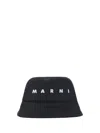 Marni Men Bucket Hat In Black