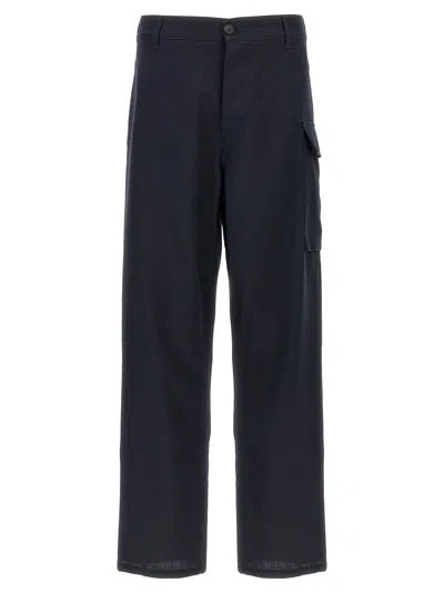 Marni Men Cargo Trousers In Blue