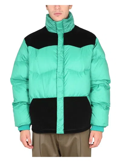 MARNI MEN'S COLOR-BLOCK DOWN JACKET