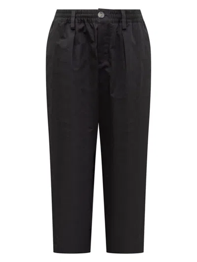MARNI MEN'S COTTON CROPPED TROUSERS