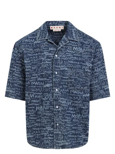 MARNI MEN'S COTTON SHIRT