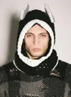 Marni Men Donkey Puppet Balaclava In Black