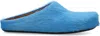 Marni Pony Skin Slip-on Slippers In Royal Blue