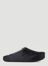Marni Fussbett Calf-hair Leather Slippers