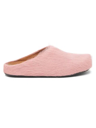 Marni Men's Fussbett Sabot Mules In Pink