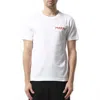 Marni Logo Patch Crewneck T-shirt In Lily White