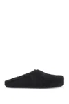Marni Long-hair Calfskin Fussbett Sabot In Black