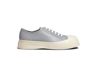 Pre-owned Marni Men's  Pablo Sneakers In Grey/white