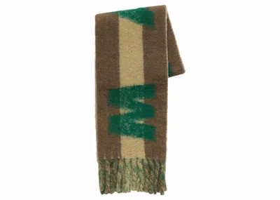 Pre-owned Marni Men's  Virgin Wool Lobster Scarf