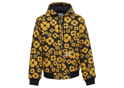 Pre-owned Marni Men's  X Carhartt Wip Flower Jacket In Yellow