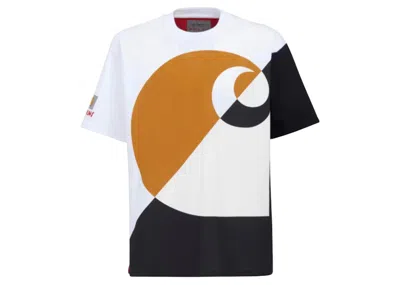 Pre-owned Marni Men's  X Carhartt Wip Logo T-shirt In Multi