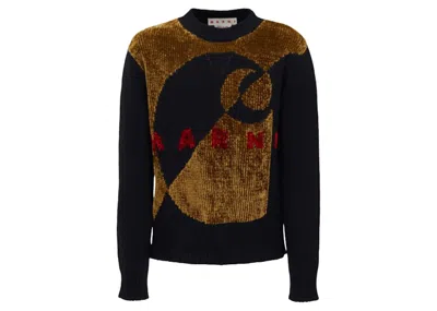 Pre-owned Marni Men's  X Carhartt Wip Sweater In Black