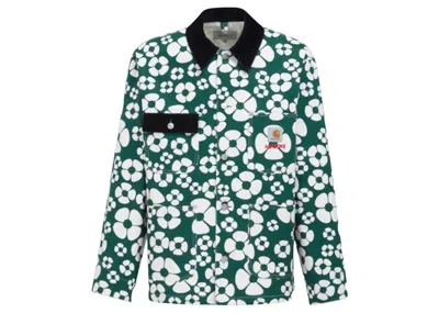Pre-owned Marni Men's  X Carhartt Wip Work Jacket In Green/white