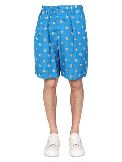 MARNI MEN'S MARNIGRAM BERMUDA SHORTS