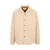 MARNI MEN'S NUDE & NEUTRALS WOOL JACKET FOR SS23