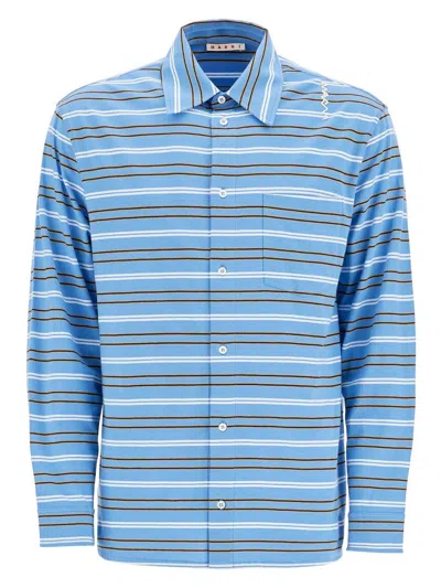 MARNI MEN'S POLO NECK T-SHIRT