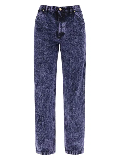 MARNI MEN'S PURPLE ORCHID DENIM JEANS