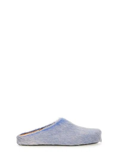 Marni Men Sabot Fussbett In Blue
