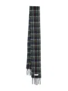 Marni Soft Fringed Scarf Multicolored Pattern In Multi