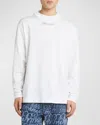 Marni Logo-print Cotton T-shirt In Lily/white