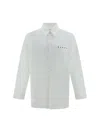Marni White Printed Shirt In White