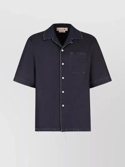 Marni Men Short-sleeved Shirt Chest Pocket