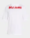 Marni Logo T-shirt In White