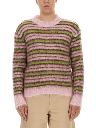 Marni Men Striped Shirt In Multicolor