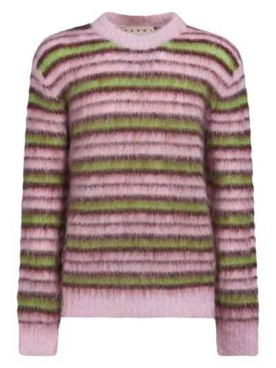 MARNI MEN'S STRIPED SHIRT | SIZE 48 | GCMG0161Q0