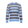 Marni Crew Neck Mohair Blend Sweater With Embroidery