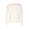 Marni Drawstring Crewneck Distressed Sweater